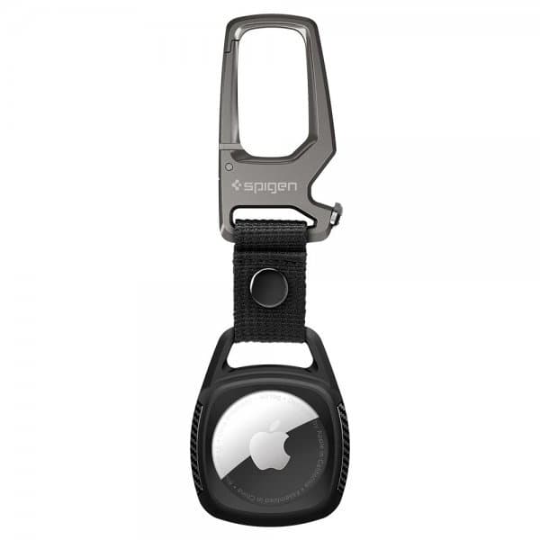 Spigen Apple AirTag Holder Rugged Armor Matte Black