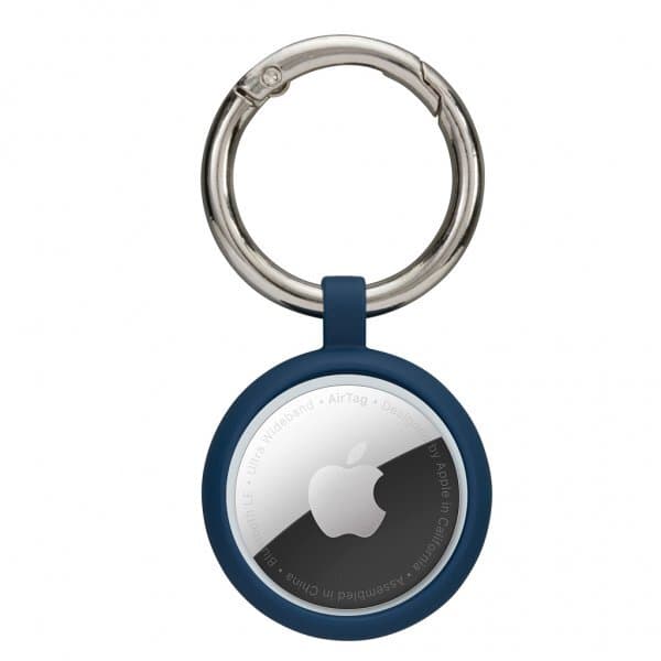 dbramante1928 Apple AirTag Hållare Greenland Key Ring Pacific Blue
