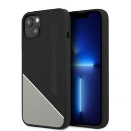 AMG iPhone 13 Mini Cover Liquid Silicone Two Tone Grå