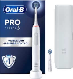 Oral-B Pro 3 sähköhammasharja 759929 (valkoinen)