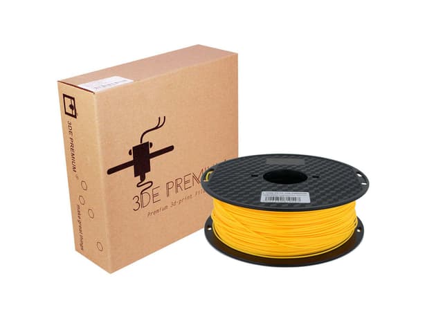 3DE Premium - PETG - Fluorescent Yellow (Solid Color) - 1.75mm - 1kg - Limited Edition / Default Title