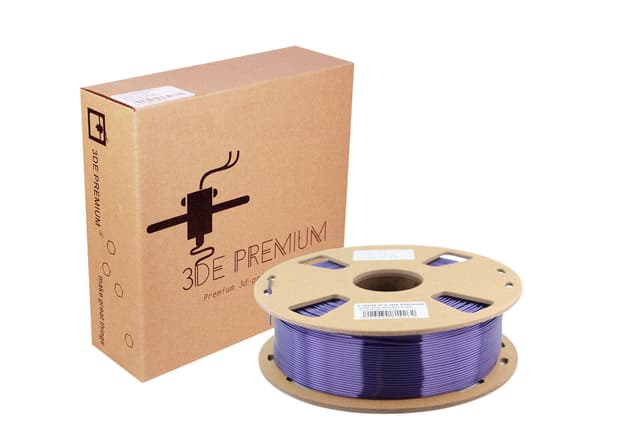 3DE Premium - PLA Silky - Dark Purple - 1.75mm - 1kg (Limited Edition) / Default Title