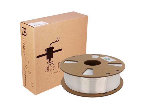 3DE Premium - PLA Silky - White - 1.75mm - 1kg / Default Title