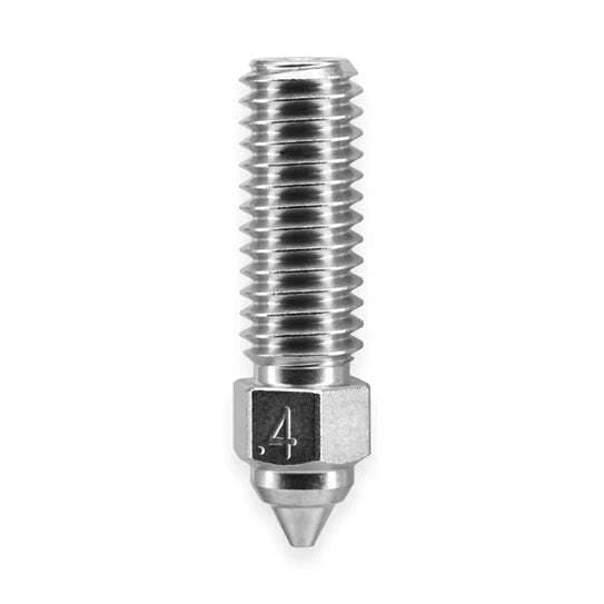 Micro Swiss - Brass Plated Wear Resistant Nozzle - Creality K1/Max/CR-M4 (Pick a Size) / 0.4mm