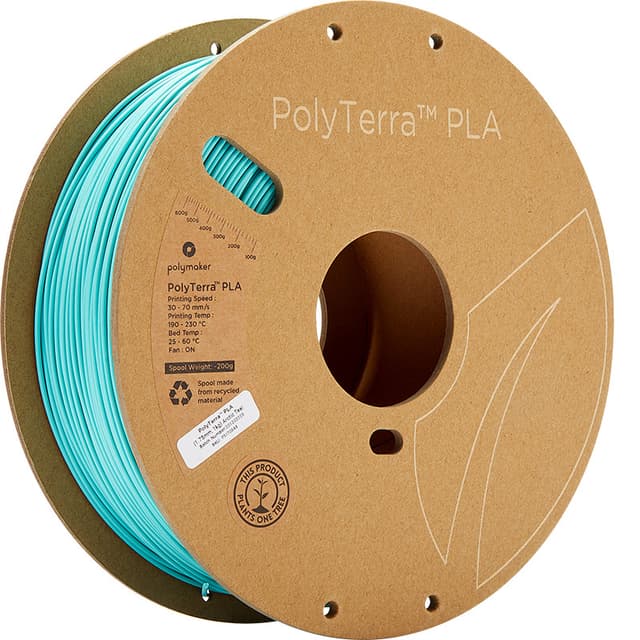 Polymaker - PolyTerra PLA - Arctic Teal - 1.75mm - 1kg / Default Title