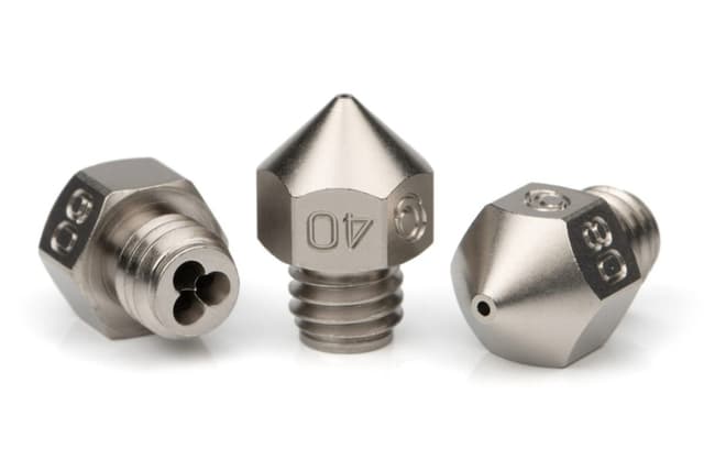 Bondtech - CHTCoated Brass Nozzle - MK8 - 1 pcs (Pick a Size) / 0.6mm