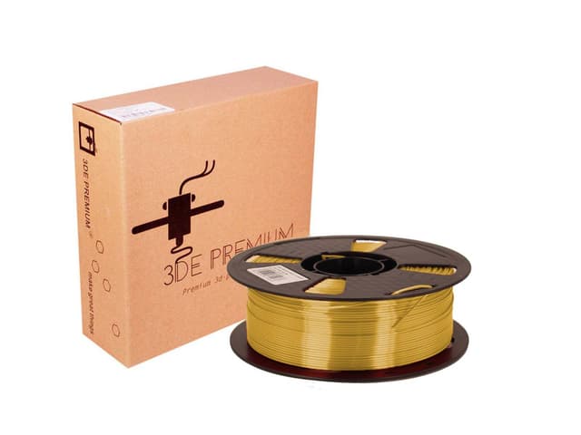 3DE Premium - PLA High Speed - Silky Gold - 1.75mm - 1kg / Default Title
