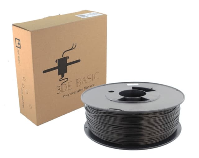 3DE Basic - PLA - Black - 1.75mm - 0.5kg / Default Title