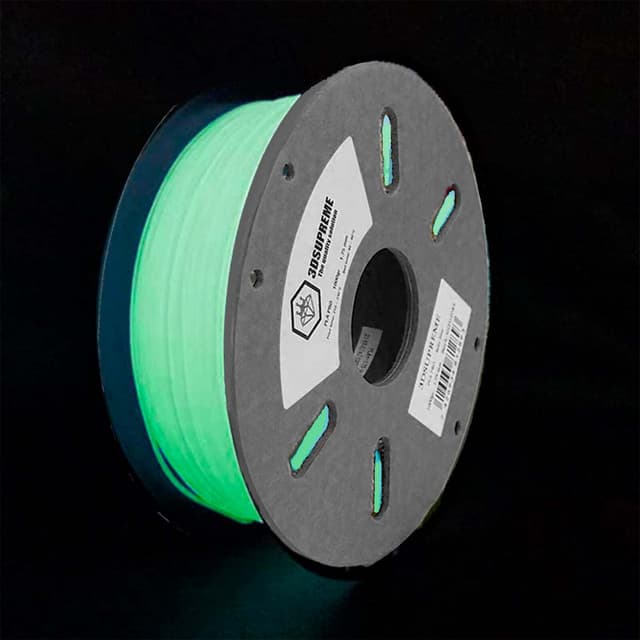 3DSUPREME - PLA - Glowing Green in the dark - 1.75mm - 1kg / Default Title