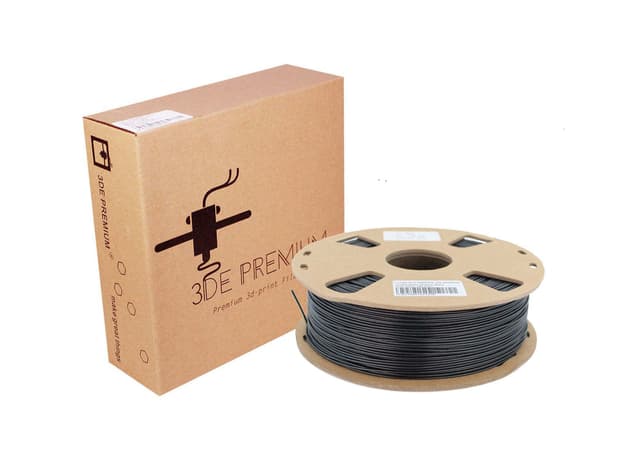 3DE Premium - PLA Shimmer - Black - 1.75mm - 1kg / Default Title