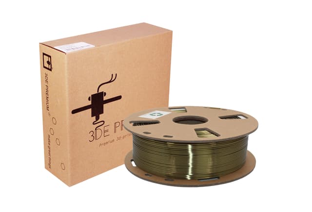 3DE Premium - PLA Silky - Bronze - 2.85mm - 1kg / Default Title