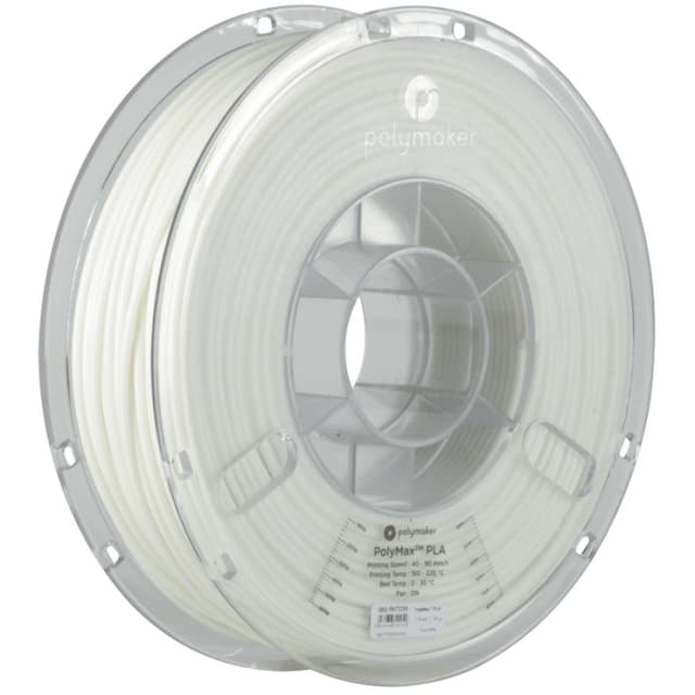 Polymaker PolyMax PLA - True White - 1.75mm - 750g / Default Title