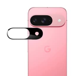 SKALO Google Pixel 9 3D Linsskydd/Kameraskydd Härdat Glas - Svart