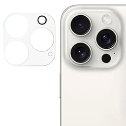 SKALO iPhone 16 Pro Max 3D Kameralinse Beskyttelsesglas - Gennemsigtig