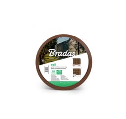 Havehegn afskærmningsliste SOLID 4,75cm x 50m, 1200g/m² brun