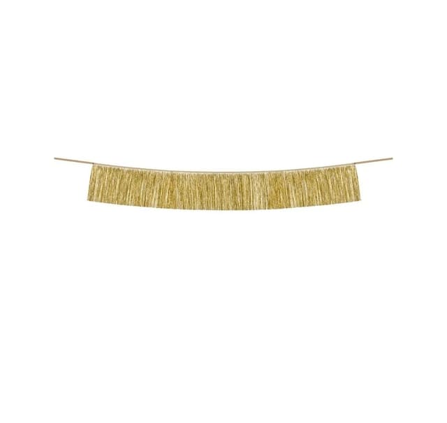 Dekoration ""guirlande folie guld""