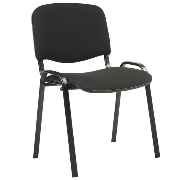 Gjestestol ISO svart/svart