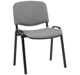 Gjestestol ISO grå/svart