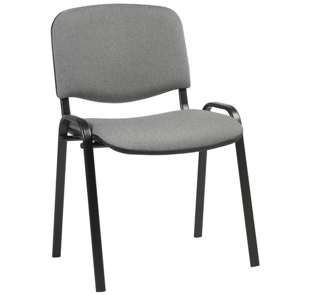 Gjestestol ISO grå/svart