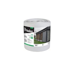 Hagegjerde skjermlist SOLID 19cm x 26m, 1200g/m² lys grå