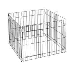 Metallburpenn for valpetrening 80x80x62 cm
