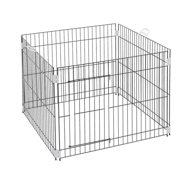 Metallburpenn for valpetrening 80x80x62 cm