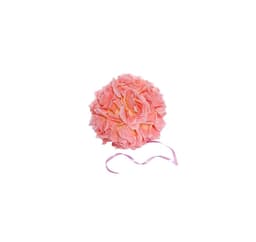 Dekor 'Blomsterkuler, benk' 17cm
