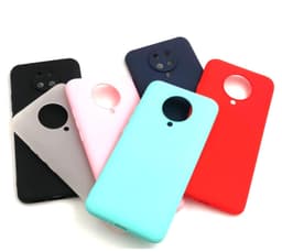 Xiaomi Poco F2 Pro Ultratunn Silikonskal - Vit-transparent