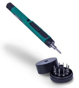 VONROC Præcisions Skruetrækker 4V  Inkl. 10stk bits og  holder