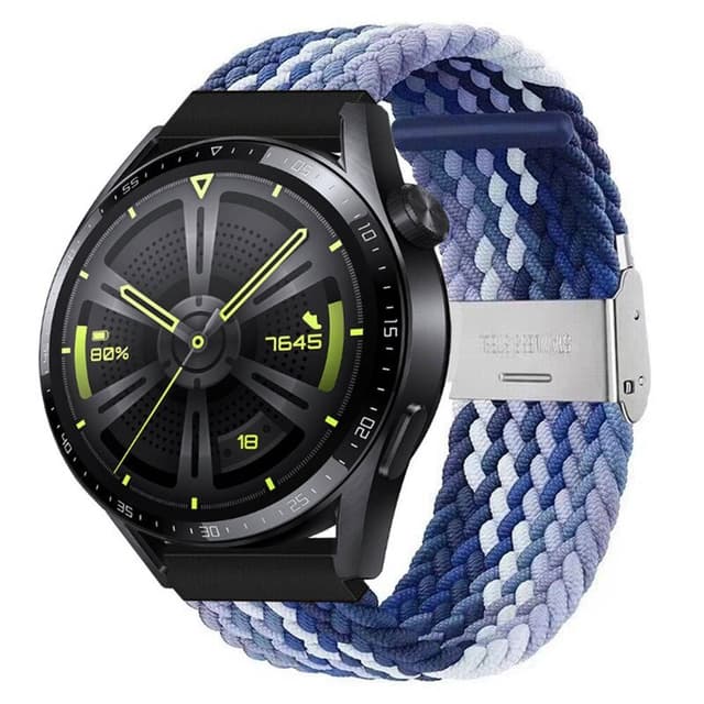 Flätat Elastiskt Armband Huawei Watch GT3 (46mm) - Gradient blue