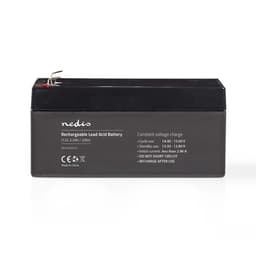 Nedis Genopladeligt blybatteri | Bly-syre | Opladningsbar | 12 V | 3200 mAh
