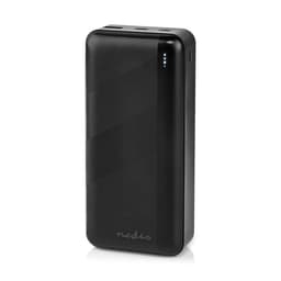 Nedis Powerbank | 30000 mAh | 1.5 / 2.0 / 3.0 A | Antal utgångar: 2 | Utgångsanslutning: 1x USB-A / 1x USB-C| Ingångsanslutning: 1x Micro USB / 1x USB-C| PD3.0 20W | Lithium-Polymer