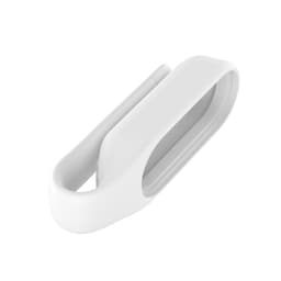 Kellokotelo klipsillä Valkoinen Mi Band 7/Mi Band 7 NFC/Mi Band 6/Mi Band 6 NFC/Mi Band 5/Mi Band 5 NFC/Mi Band 4/Mi Band 4 NFC/Huami Amazfit Band 5
