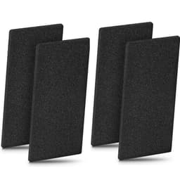Filter til tørretumbler 4-pak Sort