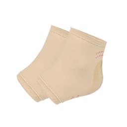 Ankelstrømper med åben tå Brun