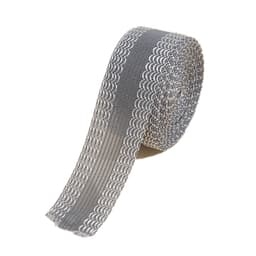 Strykbart fållband Vit 5 m