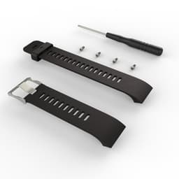 Garmin Forerunner 30/35 ranneke, silikonia musta