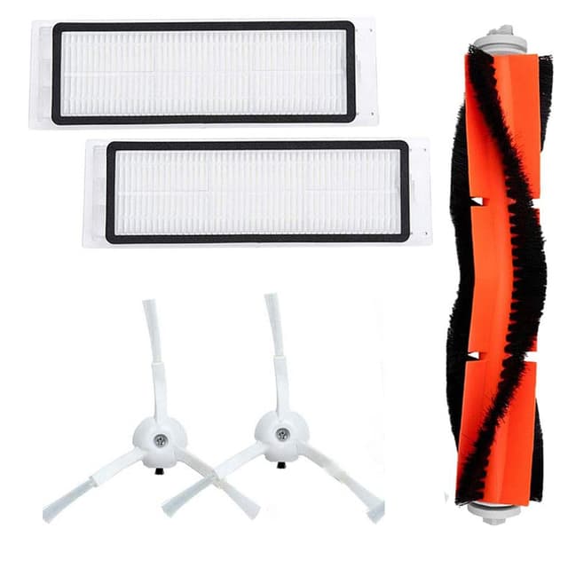 Tilbehørssett for Xiaomi Mi 1S, Roborock S5/S6/S60/S65 Robotstøvsuger, 5 deler