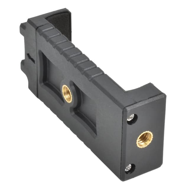 Mobiltelefonstativ Adapter, Mobiltelefonholder mobiladapter for stativ Sort