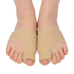 Tåskiller tåglatter til hallux valgus støttestrømper 1 par Beige