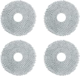 4-pakning med moppputer for Roborock P10/Q Revo Grå