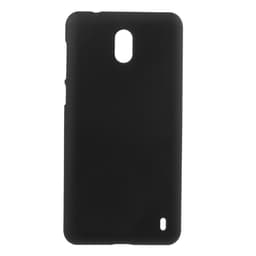 Nokia 2 Gummiert Hardplastdeksel - Svart