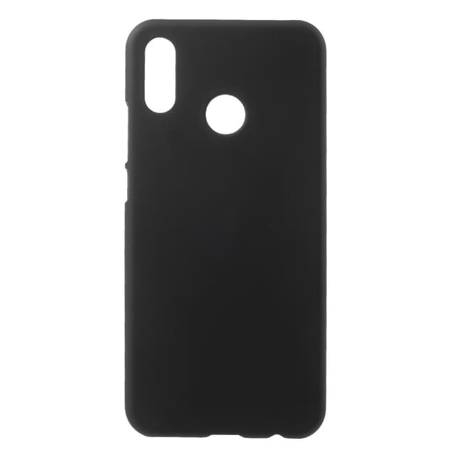 Huawei P20 Lite Rubberized HårdPlast Skal - Svart
