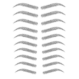 Kulmakarvatarrat fake tatuointi musta 1 arkki 10 paria