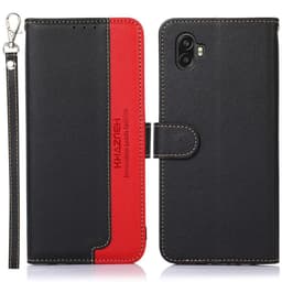Samsung Galaxy Xcover 6 Pro RFID Estävä KHAZNEH Puhelimen Suojakuori - Musta/Punainen
