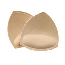 BH-puder - indlæg i trekantet form Beige