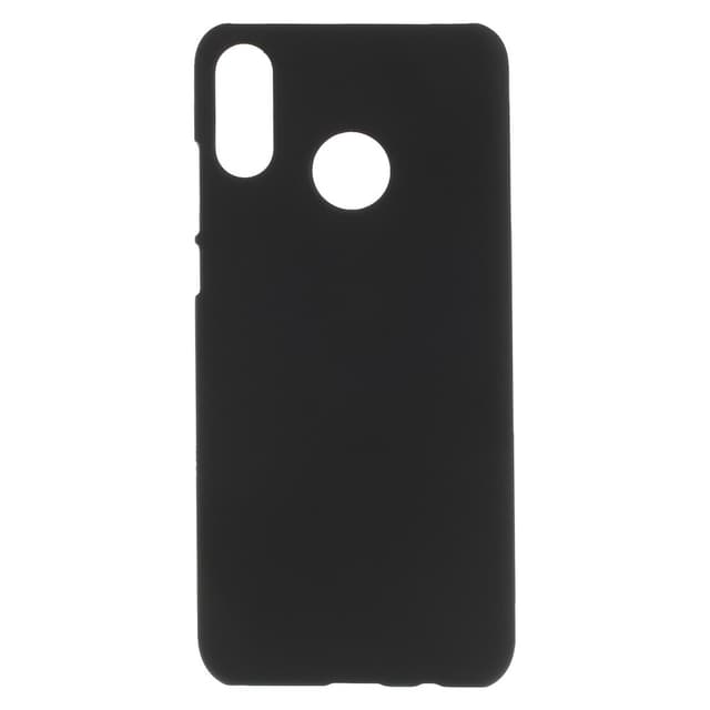 Huawei P30 Lite Rubberized HårdPlast Skal - Svart