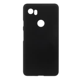 Google Pixel 2 XL Gummiert Deksel - Svart