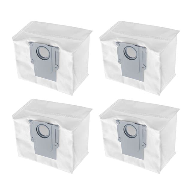Støvsugerposer (4-pakning) for Roborock S8+/Q5+/G10S/Pro/T8/Q7+