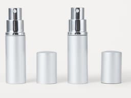 Mini refill parfumeflasker 2-pak Sølv